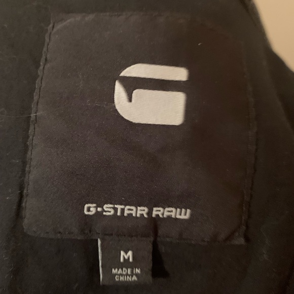 G-Star Raw Vegan leather jacket, like new condition. size M no labels. NWOT - Picture 5 of 6